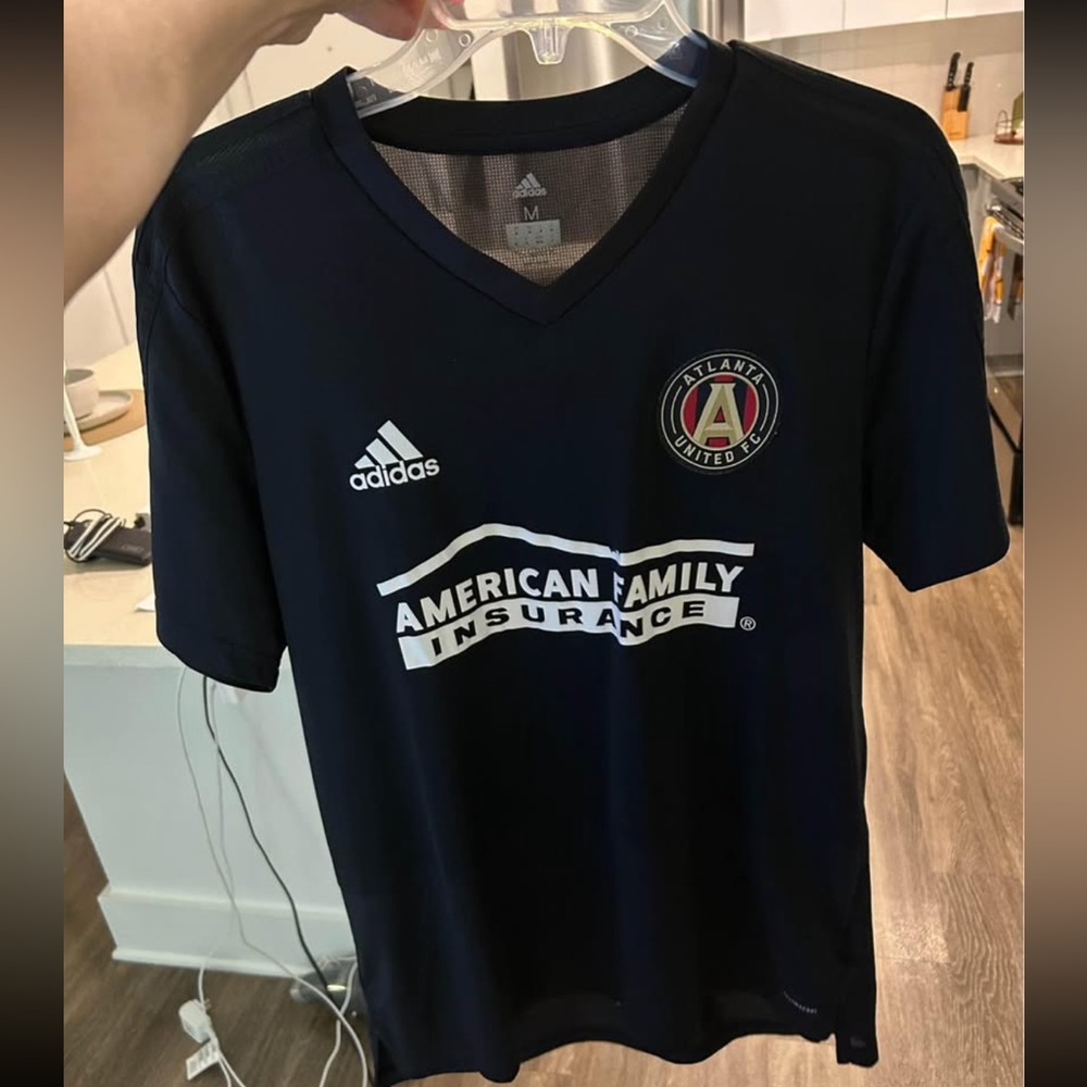 Atlanta United Black Adidas Jersey size Medium.